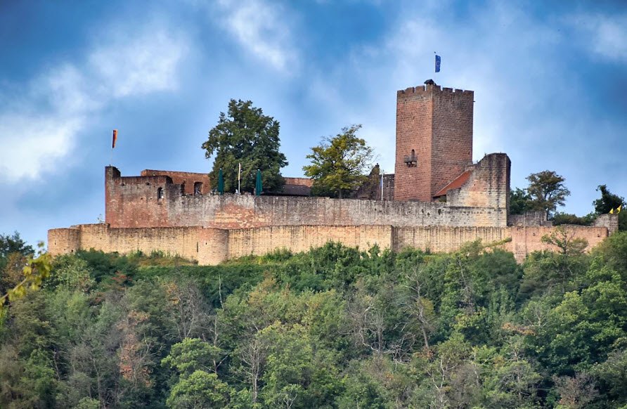 Landeck Castle, Klingenmünster, Germany, Germany